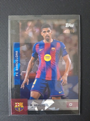 Ronald Araújo 2025 Topps Team-Set FC Barcelona Red /10