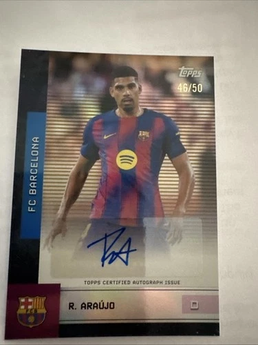 Ronald Araujo 2024 Topps Barcelona Team Set 46/50