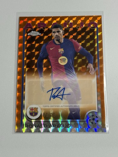 Ronald Araujo 2024 Topps Chrome /25