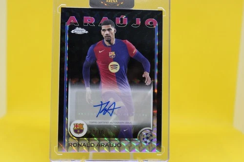 Ronald Araujo 2024 Topps Chrome Black /10