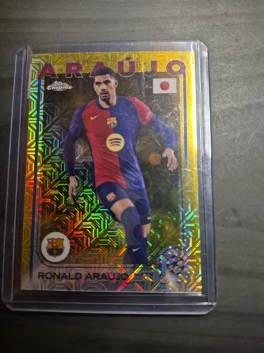 Ronald Araujo 2024 Topps Chrome Sapphire /150