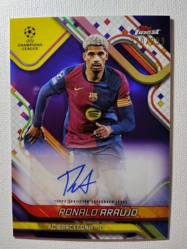 Ronald Araujo 2024 Topps Finest