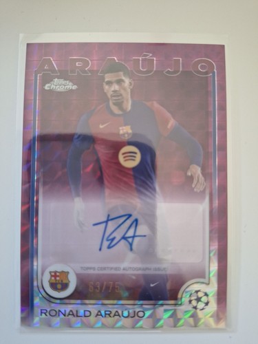 Ronald Araujo 2024 Topps Flagship /75