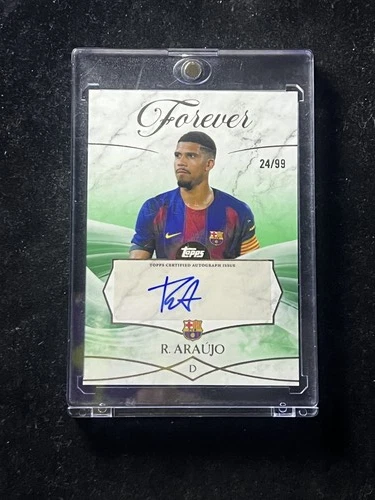 Ronald Araujo 2026 Topps Forever Green /99