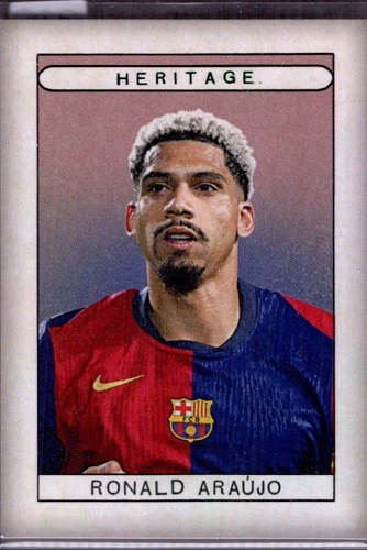 Ronald Araujo 2025 Panini Futera Heritage /3
