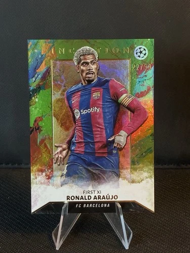 Ronald Araujo 2024 Topps Inception Green Foil /99