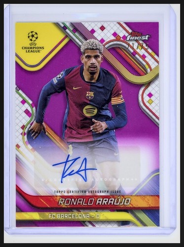 Ronald Araujo 2024 Panini Mejor UEFA Magenta /75