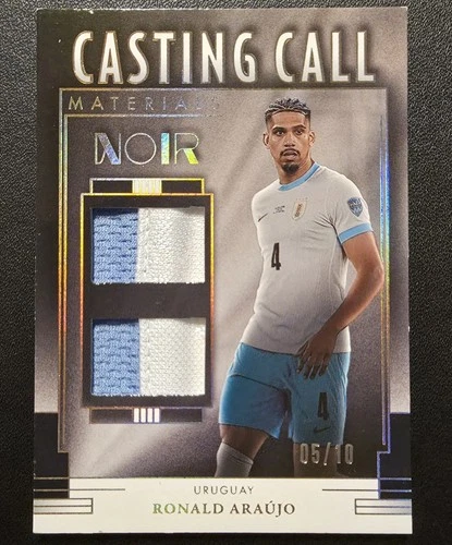 Ronald Araujo 2024 Panini Noir Gold /10
