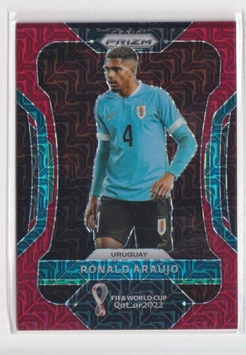 Ronald Araujo 2022 Panini Prizm Red Mojo /99
