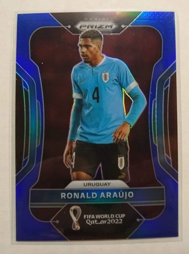 Ronald Araujo 2022 Panini Prizm World Cup Qatar Blue Prizm /299