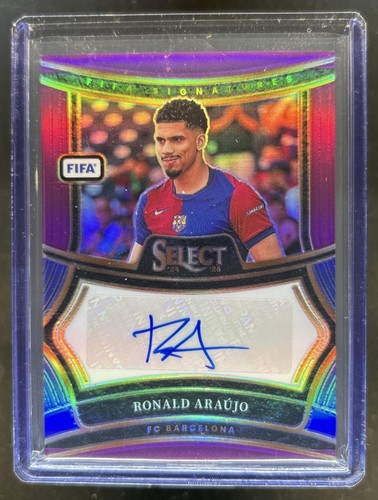 Ronald Araujo 2024 Panini Select FIFA Púrpura /49