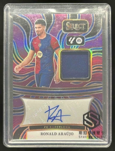 Ronald Araujo 2024 Panini Select Purple Prizm /49