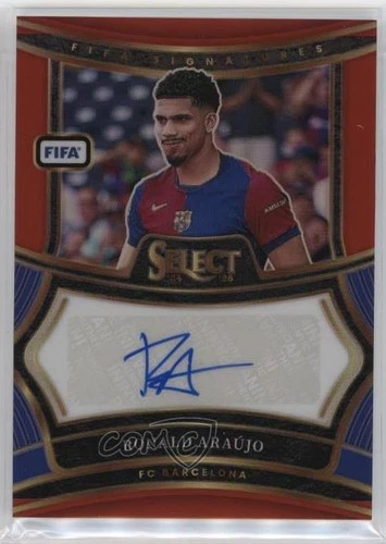 Ronald Araujo 2024 Panini Select Red Prizm
