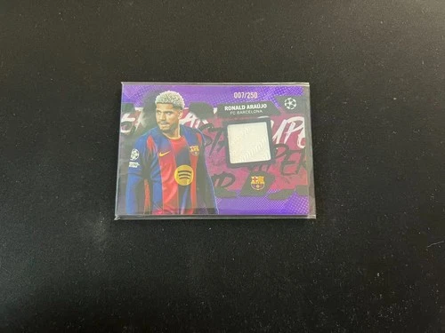 Ronald Araujo 2026 Topps UEFA Club Soccer Purple /250