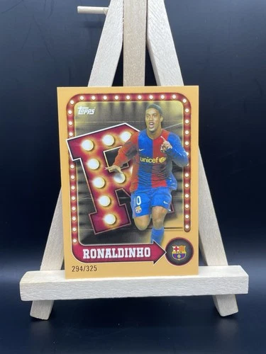 Ronaldinho 2025 Topps Barcelona Team Set /325