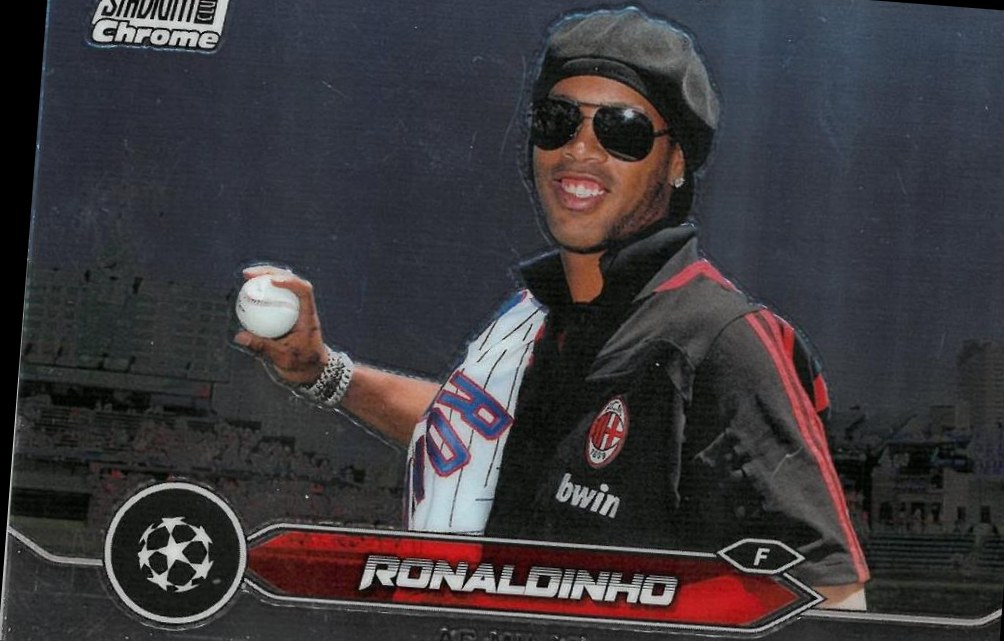 Ronaldinho 2023 Topps Stadium Club Chrome UEFA Champions League