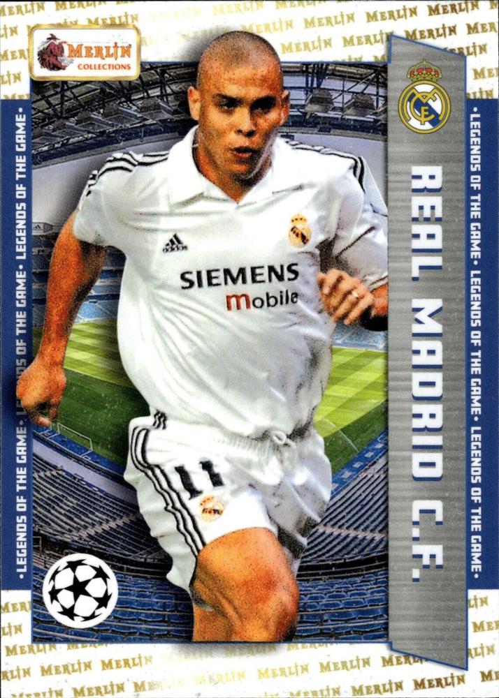 Ronaldo 2023 Topps Merlin Heritage UEFA Club Competitions