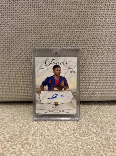 Roony Bardghji 2025 Topps Barcelona Forever /50