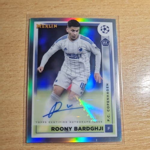 Roony Bardghji 2022 Topps Merlin Chrome