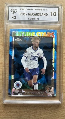 Ross McCausland 2024 Topps Chrome Sapphire /10