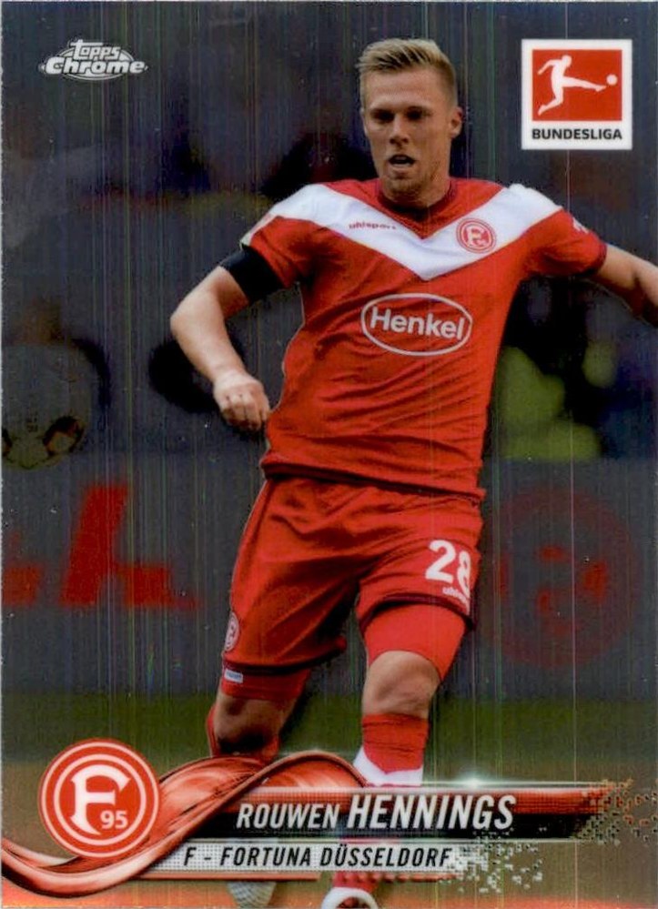 Rouwen Hennings 2018 Topps Chrome Bundesliga 85
