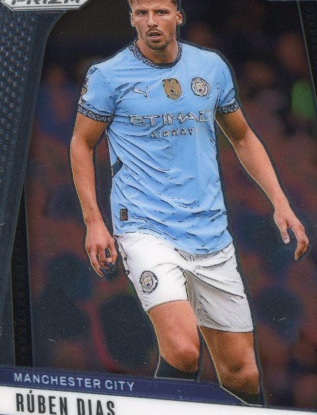 Ruben Dias 2024 Panini Prizm Premier League