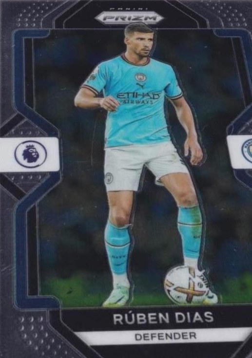 Ruben Dias 2022 Panini Prizm Premier League 1