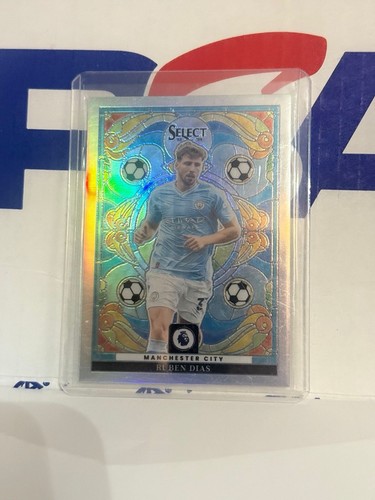 Ruben Dias 2023 Panini Select Stained Glass