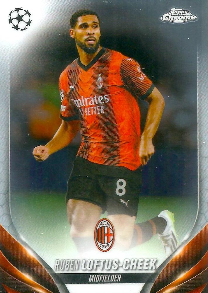 Ruben Loftus Cheek 2023 Topps Chrome UEFA Club Competitions