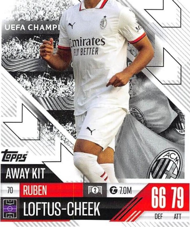 Ruben Loftus Cheek 2024 Topps Match Attax UEFA Club Competitions Extra
