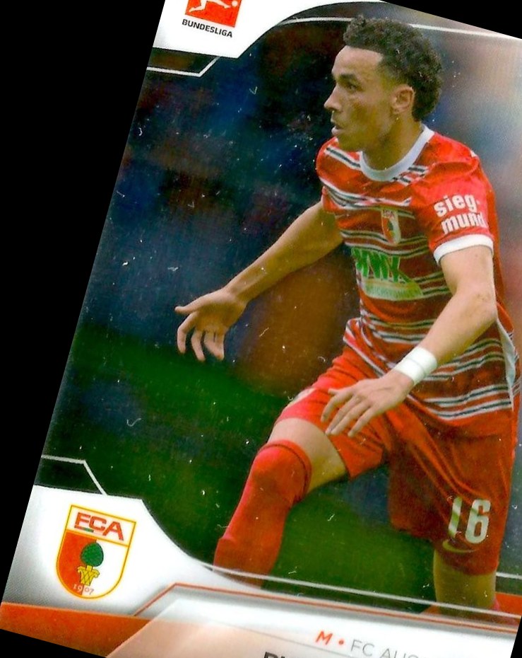 Ruben Vargas 2022 Topps Chrome Bundesliga 4