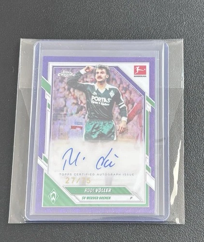 Rudi Völler 2025 Topps Chrome /75
