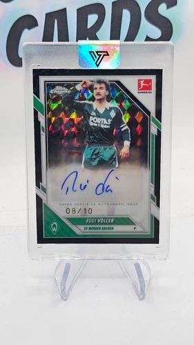 Rudi Völler 2025 Topps Chrome Black Geometry /10