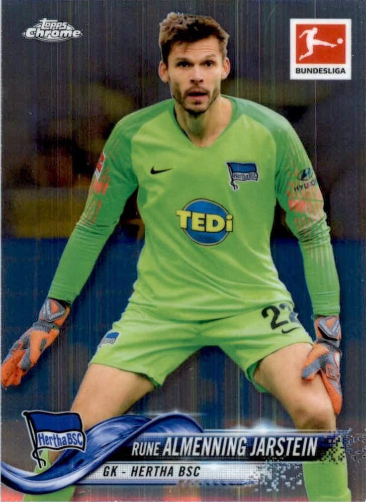 Rune Almenning Jarstein 2018 Topps Chrome Bundesliga 88