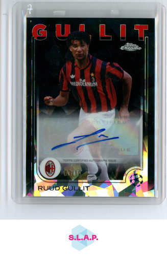 Ruud Gullit 2024 Topps Chrome Sapphire /10