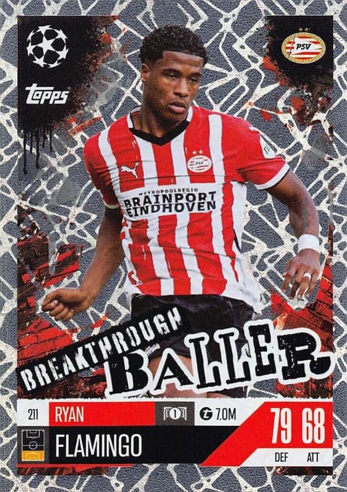 Ryan Flamingo 2024 Topps Match Attax UEFA Club Competitions Extra