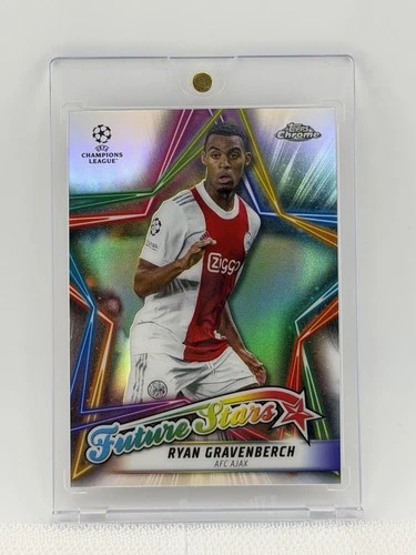 Ryan Gravenberch 2021 Topps Chrome Refractor