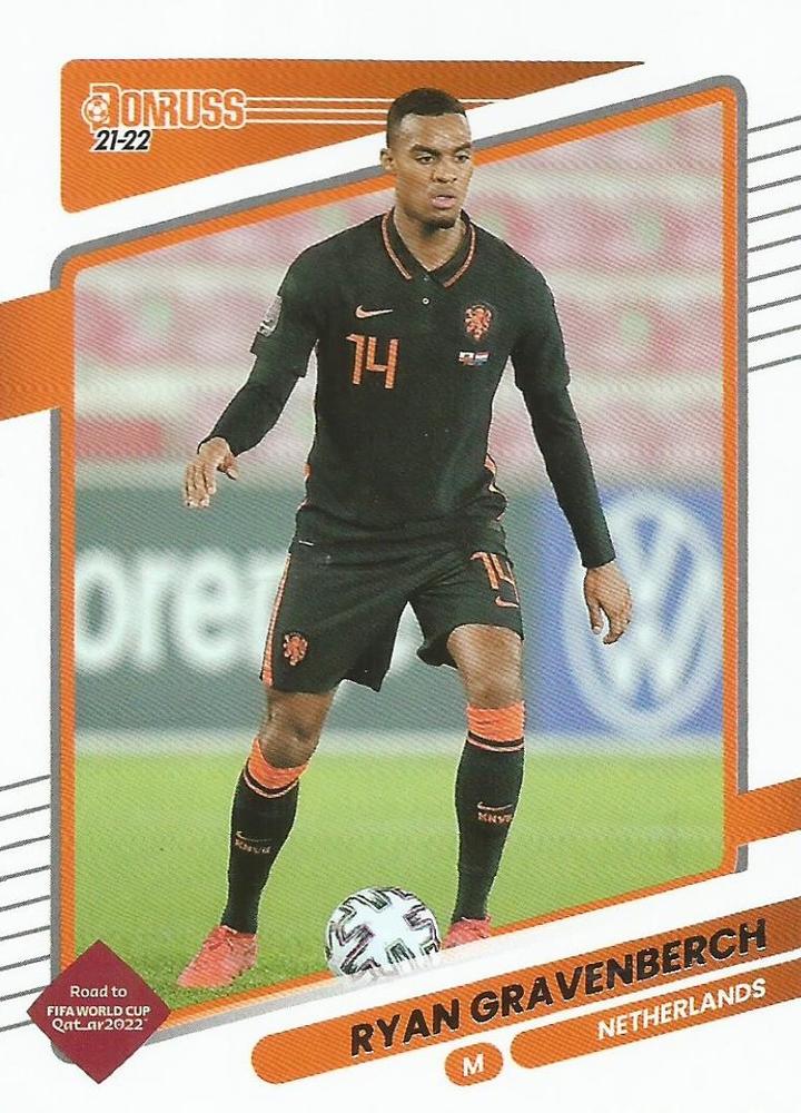 Ryan Gravenberch 2021 Panini Donruss Soccer 96