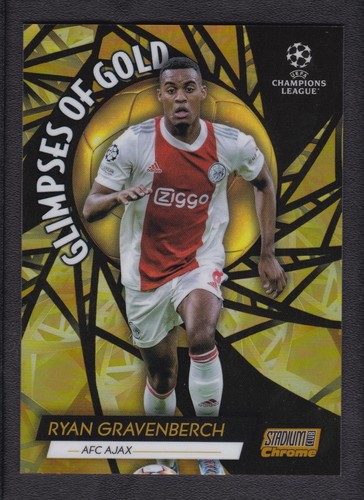 Ryan Gravenberch 2022 Topps Estadio Club 37/50