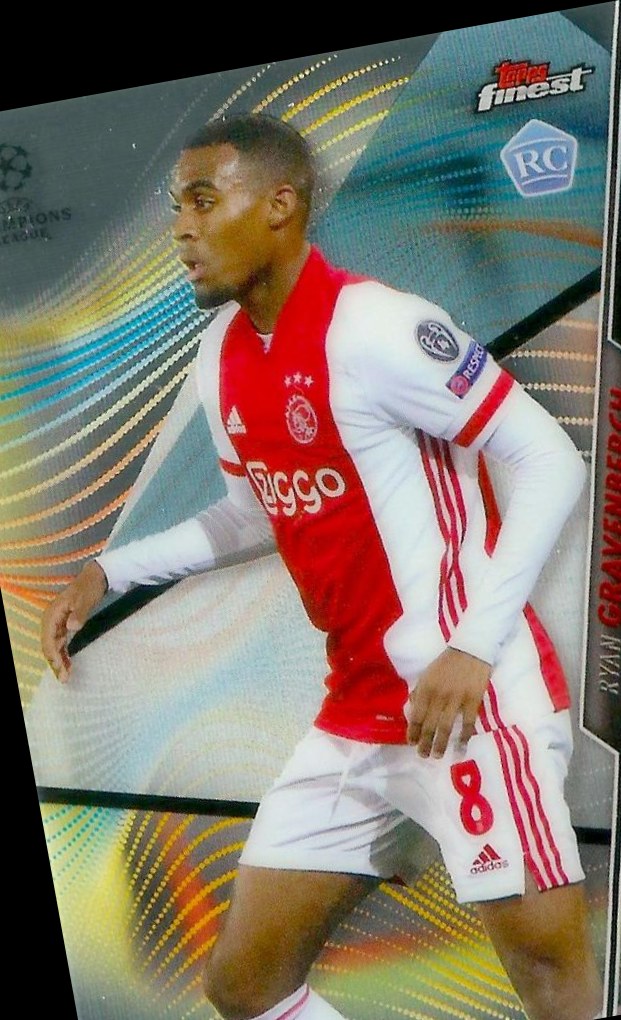 Ryan Gravenberch 2020 Topps Finest UEFA 38