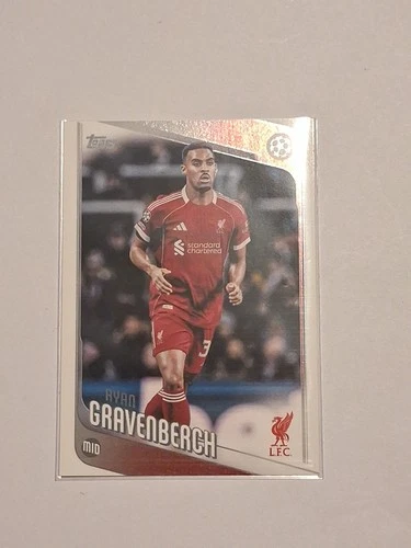 Ryan Gravenberch 2025 Topps Flagship /25