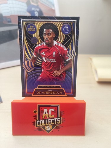 Ryan Gravenberch 2025 Topps Gold Premier League Gold