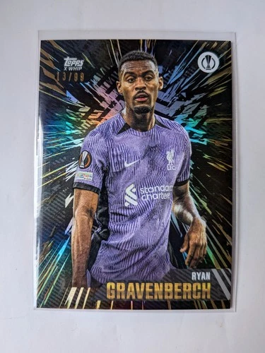 Ryan Gravenberch 2024 Topps Gold UEFA Club Competitions Gold 13/99