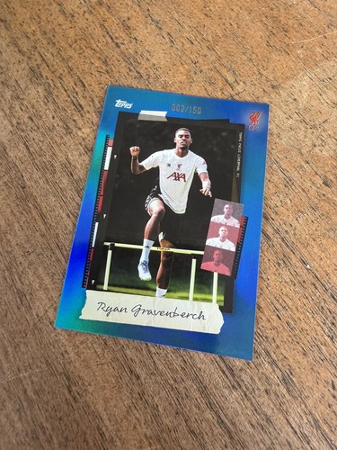 Ryan Gravenberch 2026 Topps Liverpool Focus 2/150