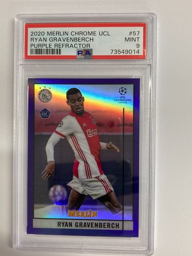 Ryan Gravenberch 2020 Topps Merlin Chrome 164/299