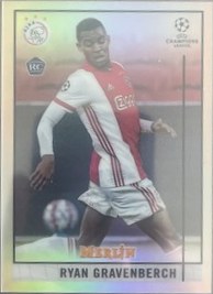 Ryan Gravenberch 2021 Topps Merlin Chrome