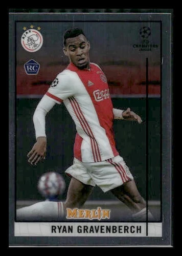 Ryan Gravenberch 2020 Panini Merlin Chrome