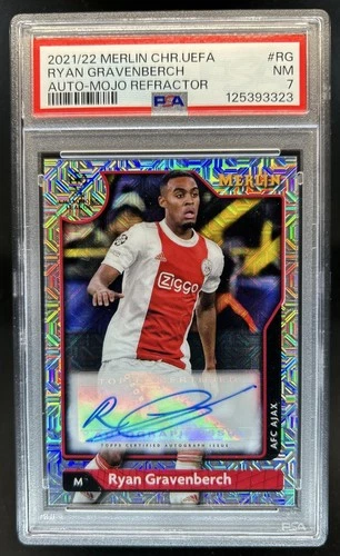 Ryan Gravenberch 2021 Topps Merlin Chrome Refractor /99