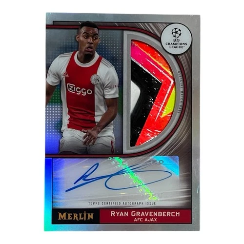 Ryan Gravenberch 2021 Topps Merlin Chrome Refractor