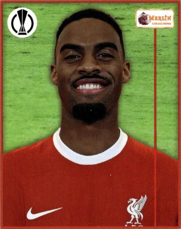 Ryan Gravenberch 2023 Topps Merlin Heritage UEFA Club Competitions